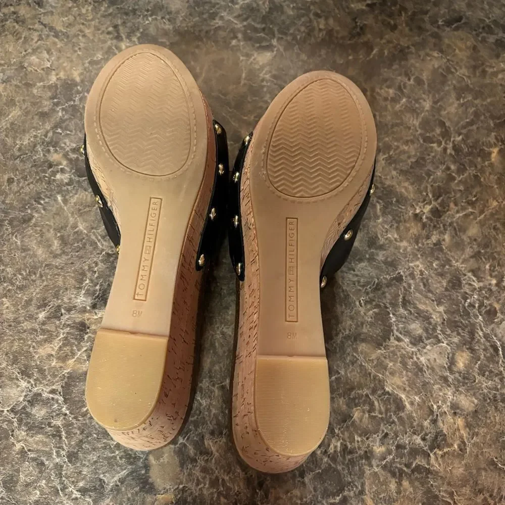 Tommy Hilfiger Platform Sandals - Womens Size 8 -‎ Worn Once